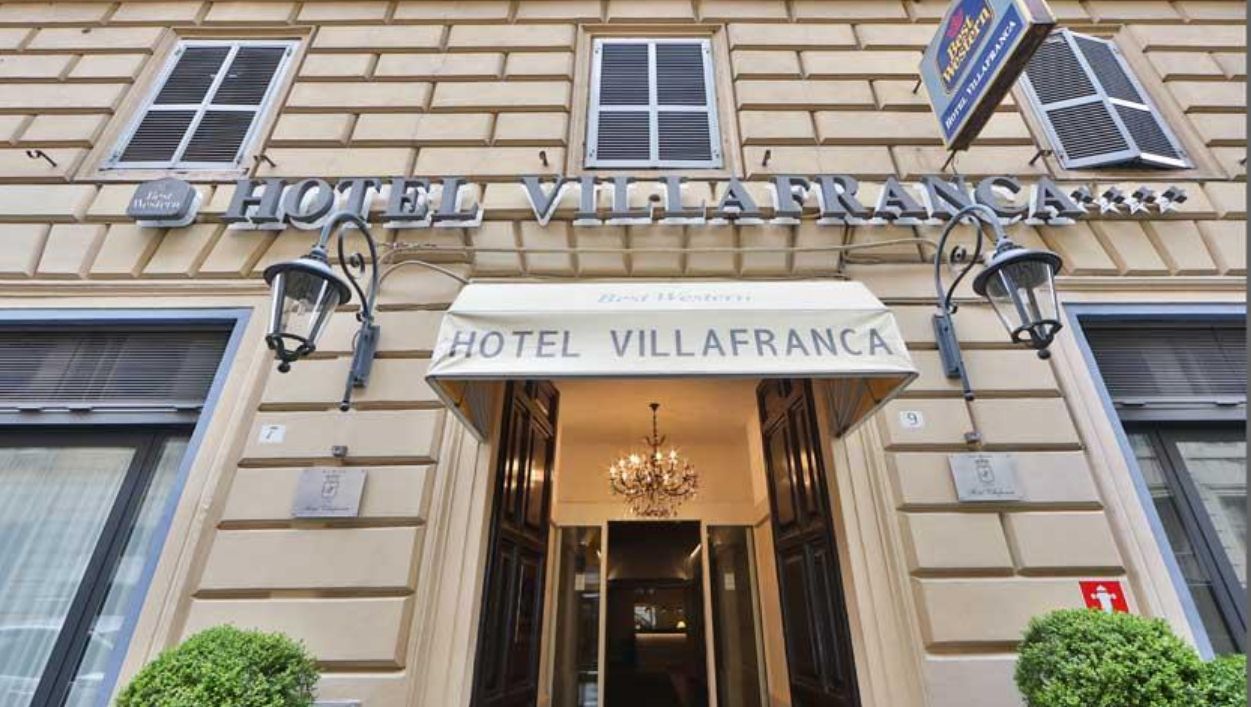 Hotel Villafranca Рим Екстер'єр фото